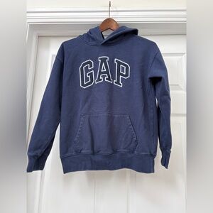 GAP Dark Blue Pullover  Unisex Hoodie Kids size 14-16
